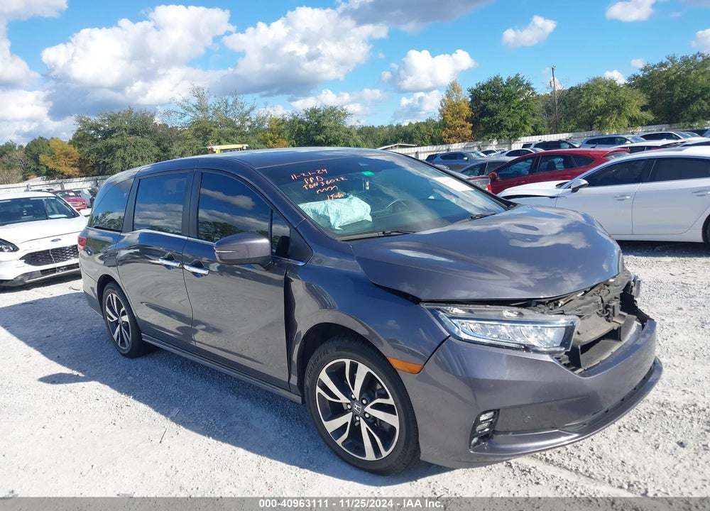 2022 HONDA ODYSSEY TOURING VIN: 5FNRL6H87NB023067