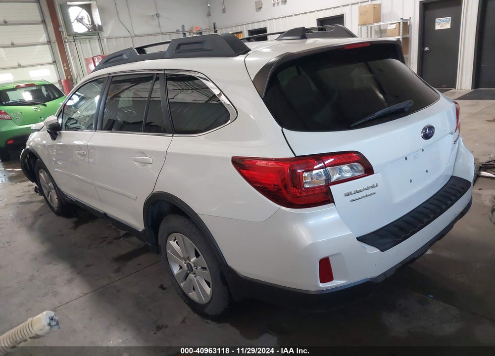 2016 SUBARU OUTBACK 2.5I PREMIUM VIN: 4S4BSBFC8G3222449