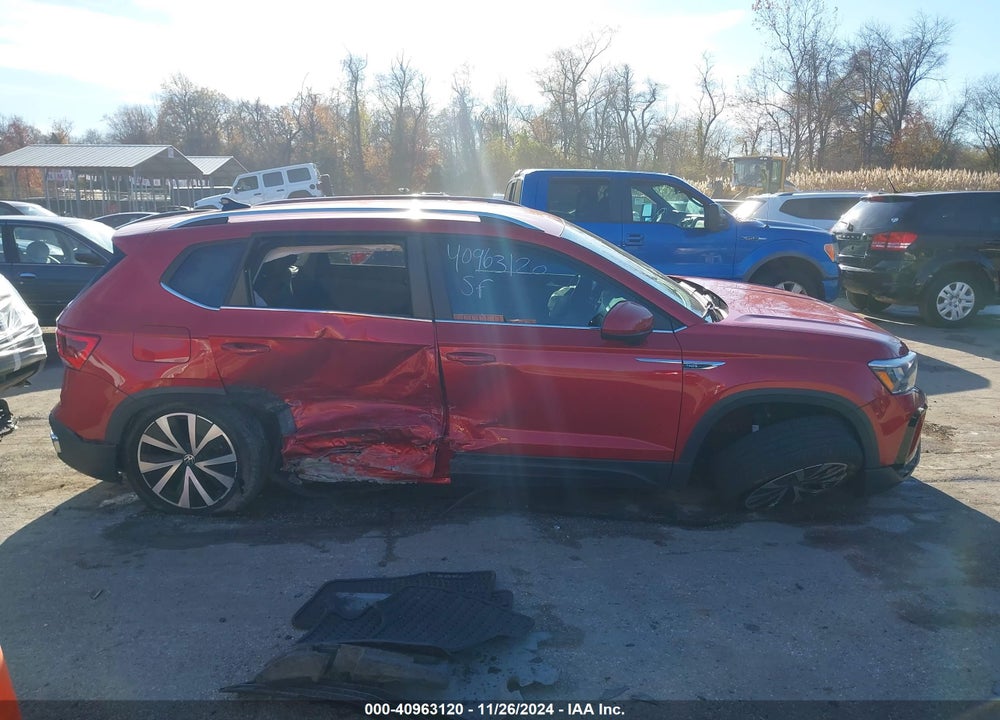 2022 VOLKSWAGEN TAOS 1.5T SE VIN: 3VVRX7B24NM013155