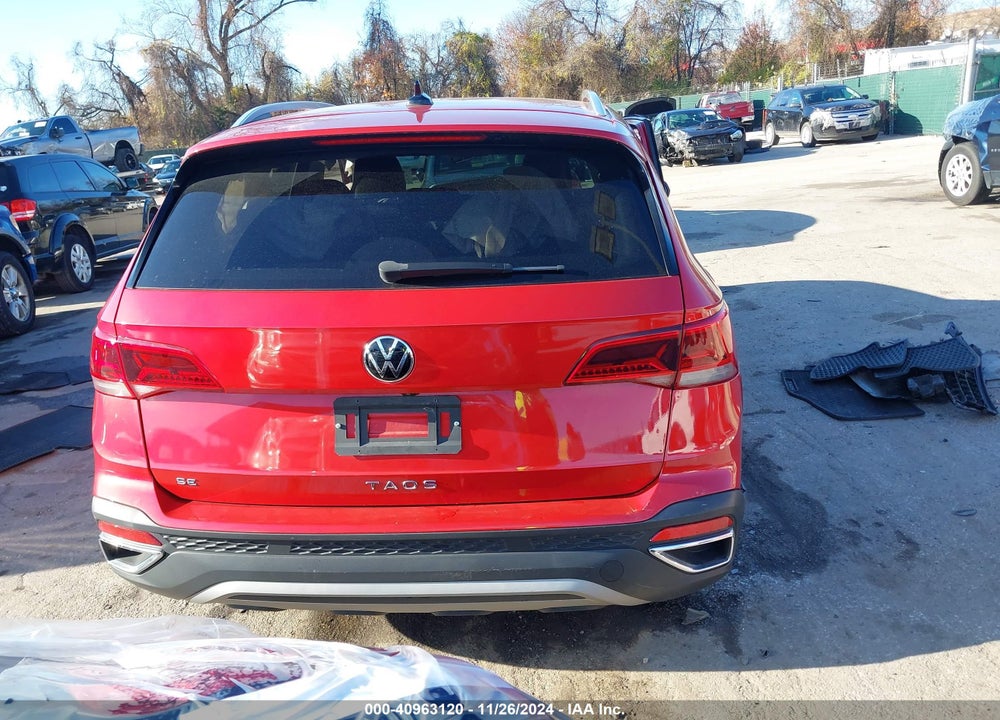 2022 VOLKSWAGEN TAOS 1.5T SE VIN: 3VVRX7B24NM013155