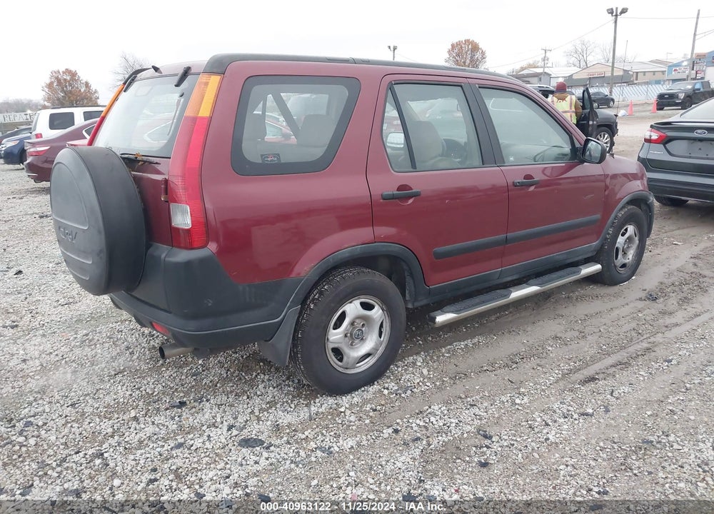 2004 HONDA CR-V LX VIN: JHLRD78454C016701