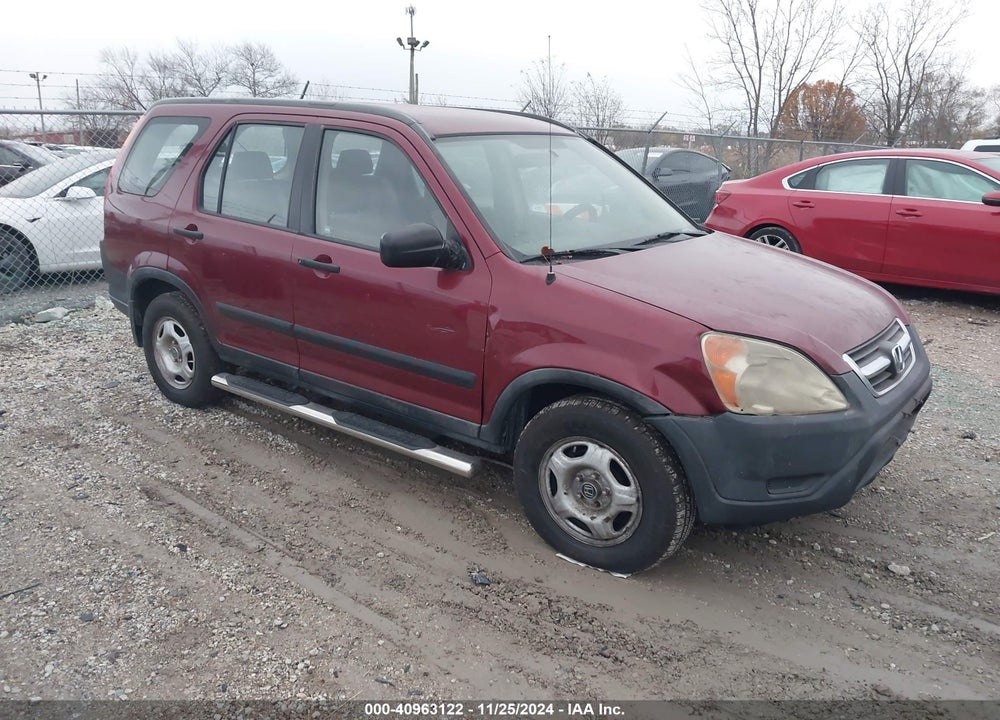2004 HONDA CR-V LX VIN: JHLRD78454C016701