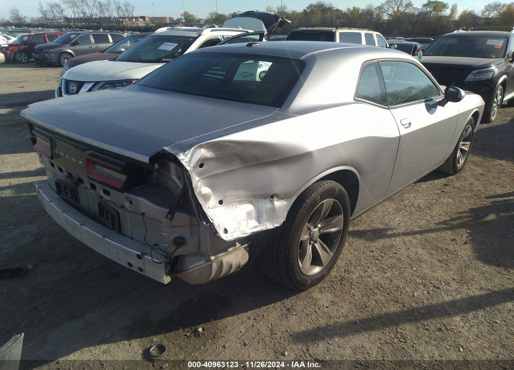 2016 DODGE CHALLENGER SXT VIN: 2C3CDZAG9GH200807