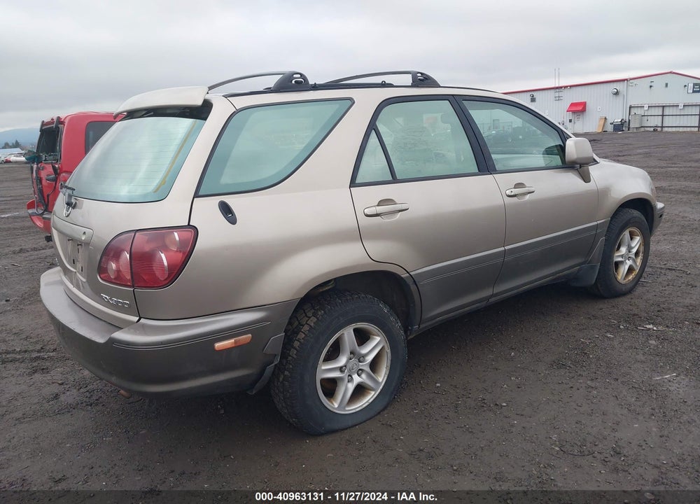 1999 LEXUS RX 300 VIN: JT6HF10U9X0048284