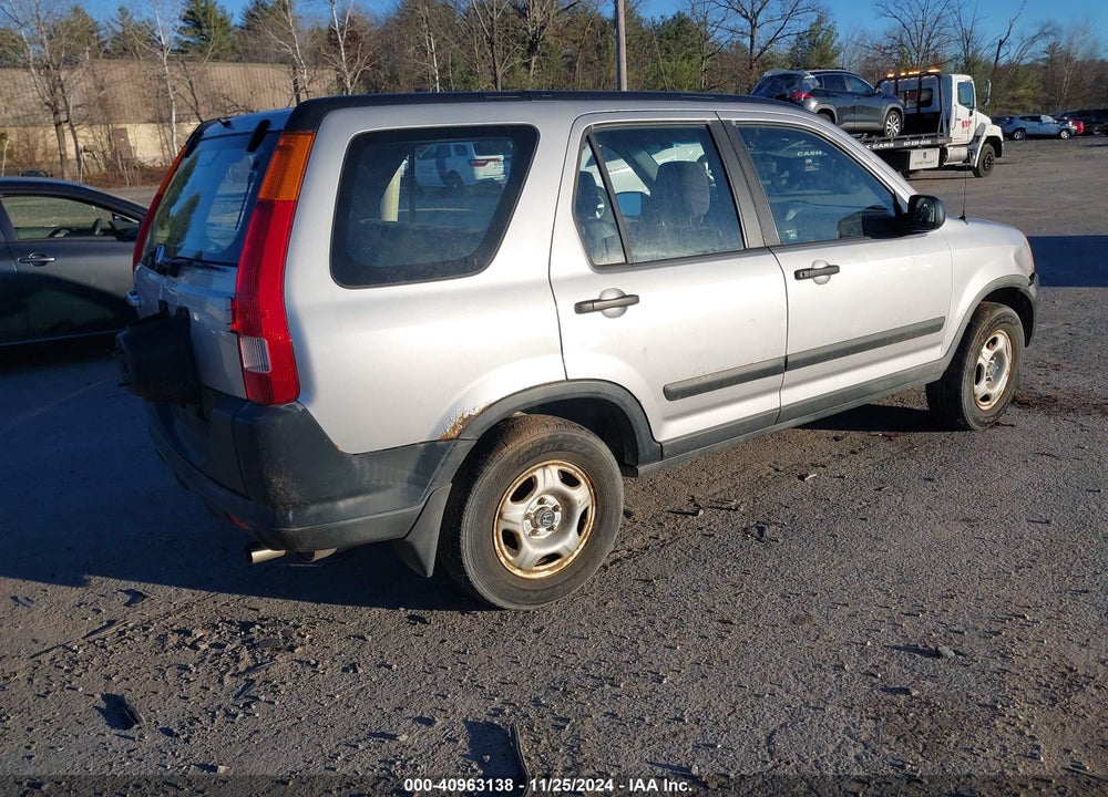2004 HONDA CR-V LX VIN: JHLRD68444C018417
