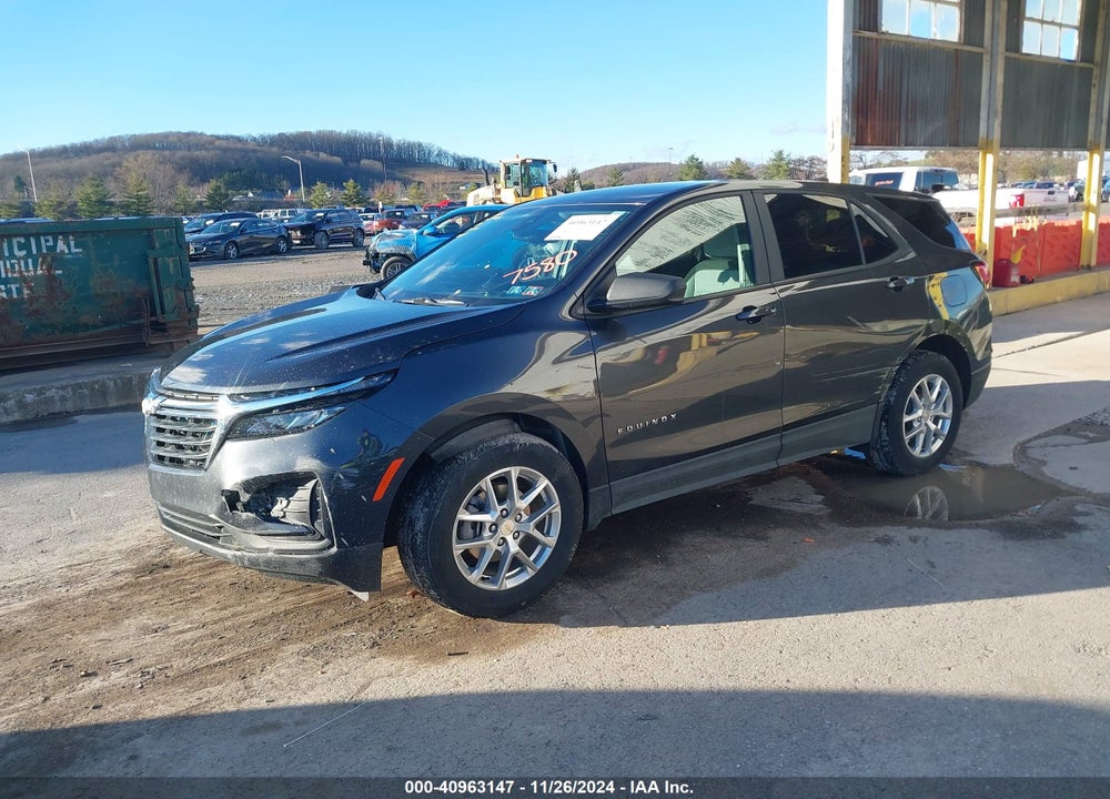 2022 CHEVROLET EQUINOX AWD LS VIN: 3GNAXSEV4NS207580