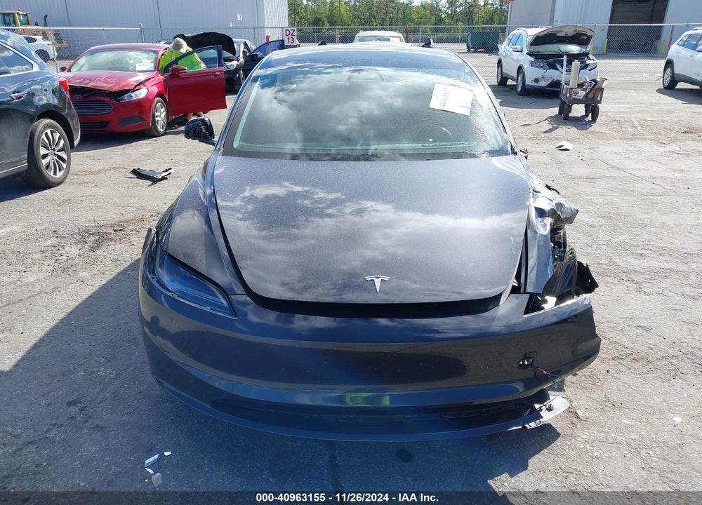 2024 TESLA MODEL 3 LONG RANGE DUAL MOTOR ALL-WHEEL DRIVE VIN: 5YJ3E1EB8RF816368