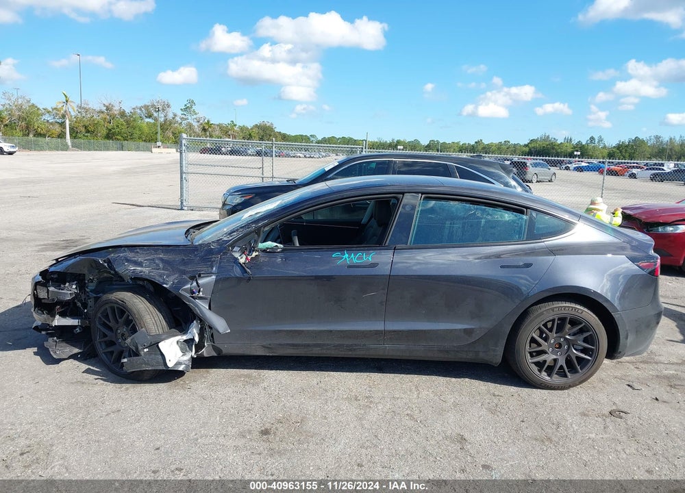 2024 TESLA MODEL 3 LONG RANGE DUAL MOTOR ALL-WHEEL DRIVE VIN: 5YJ3E1EB8RF816368