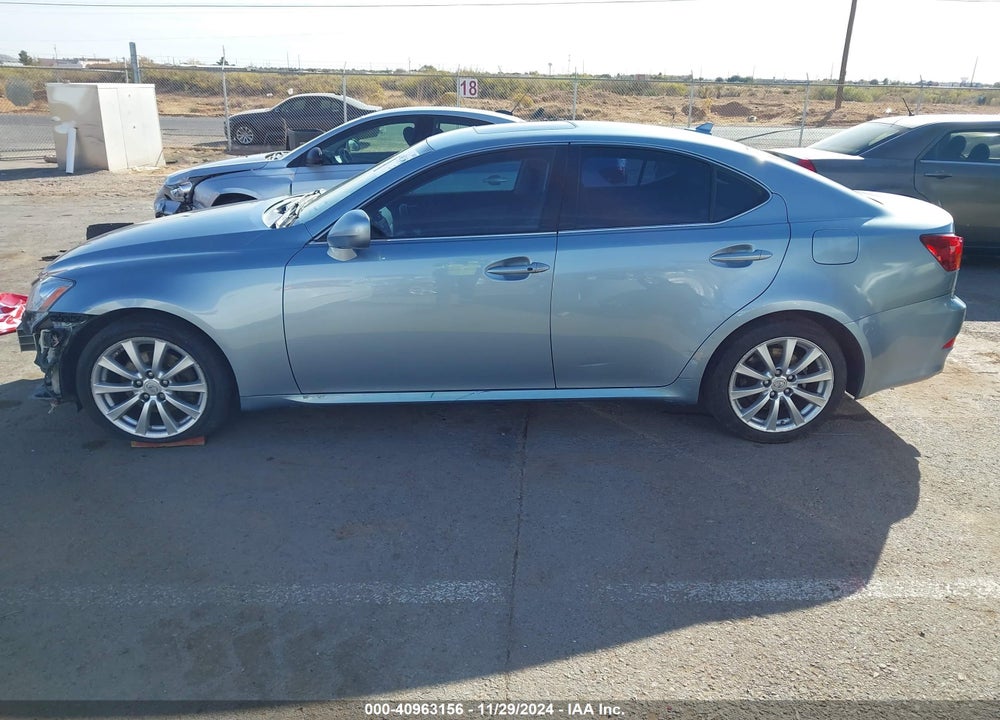 2007 LEXUS IS 250 VIN: JTHCK262X75010879