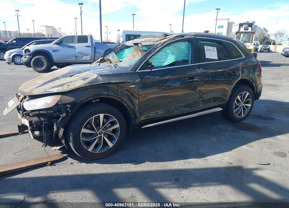 2023 AUDI Q5 PREMIUM PLUS 45 TFSI S LINE QUATTRO VIN: WA1EAAFYXP2148025