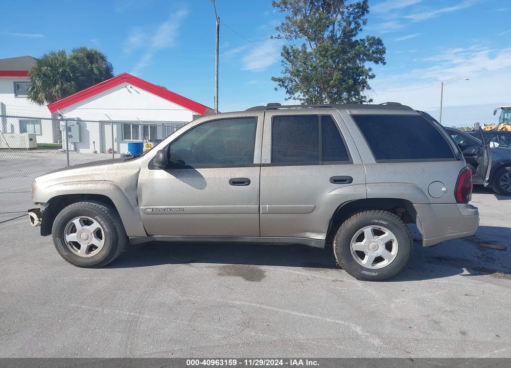 2002 CHEVROLET TRAILBLAZER LS VIN: 1GNDT13S122455918