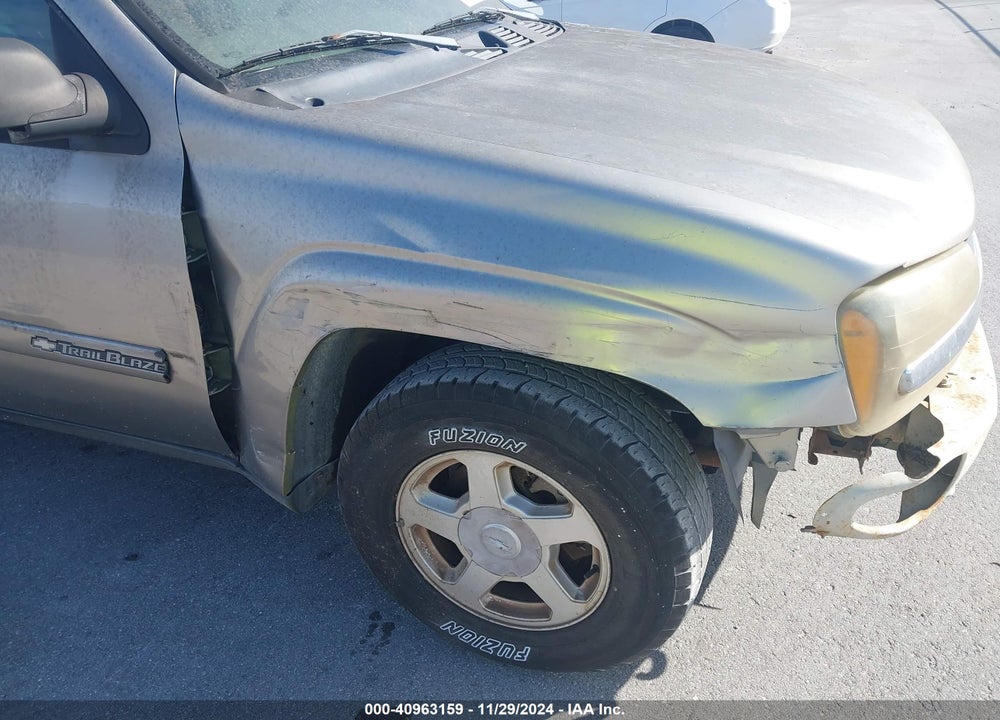 2002 CHEVROLET TRAILBLAZER LS VIN: 1GNDT13S122455918