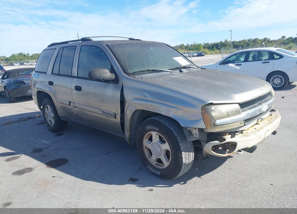 2002 CHEVROLET TRAILBLAZER LS VIN: 1GNDT13S122455918