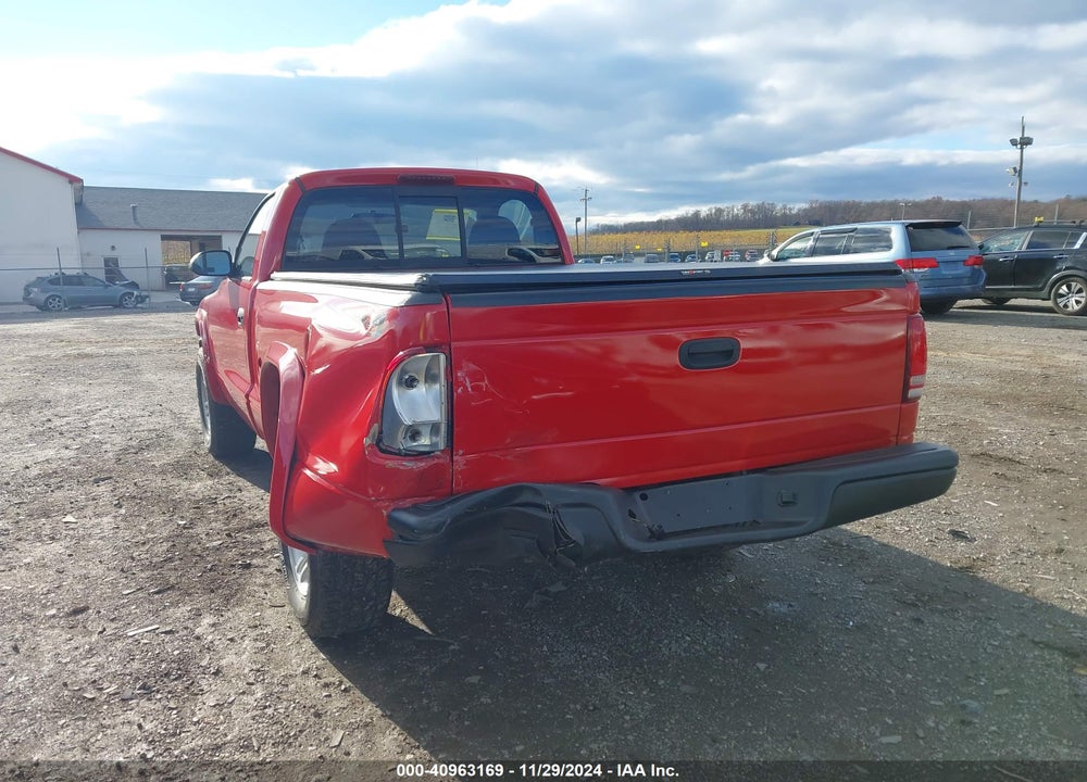 2003 DODGE DAKOTA VIN: 1D7GG16X23S363211