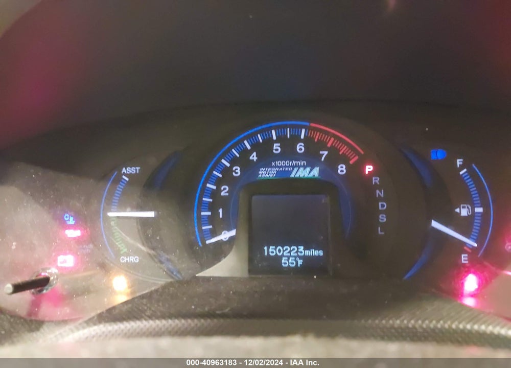 2013 HONDA INSIGHT LX VIN: JHMZE2H50DS000576