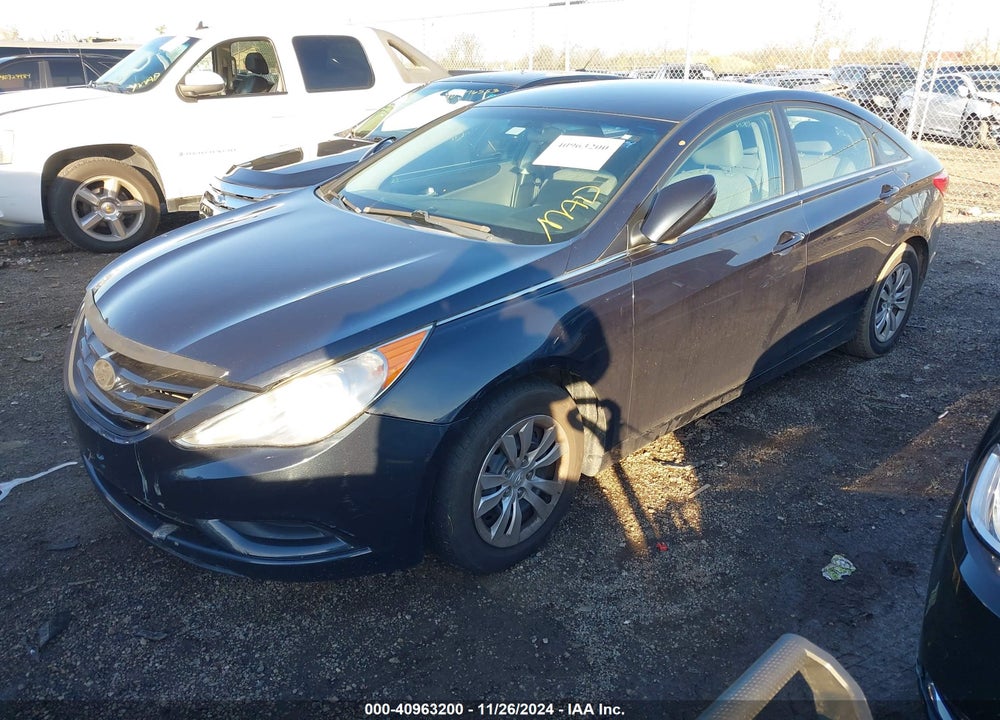 2011 HYUNDAI SONATA GLS VIN: 5NPEB4AC6BH221625