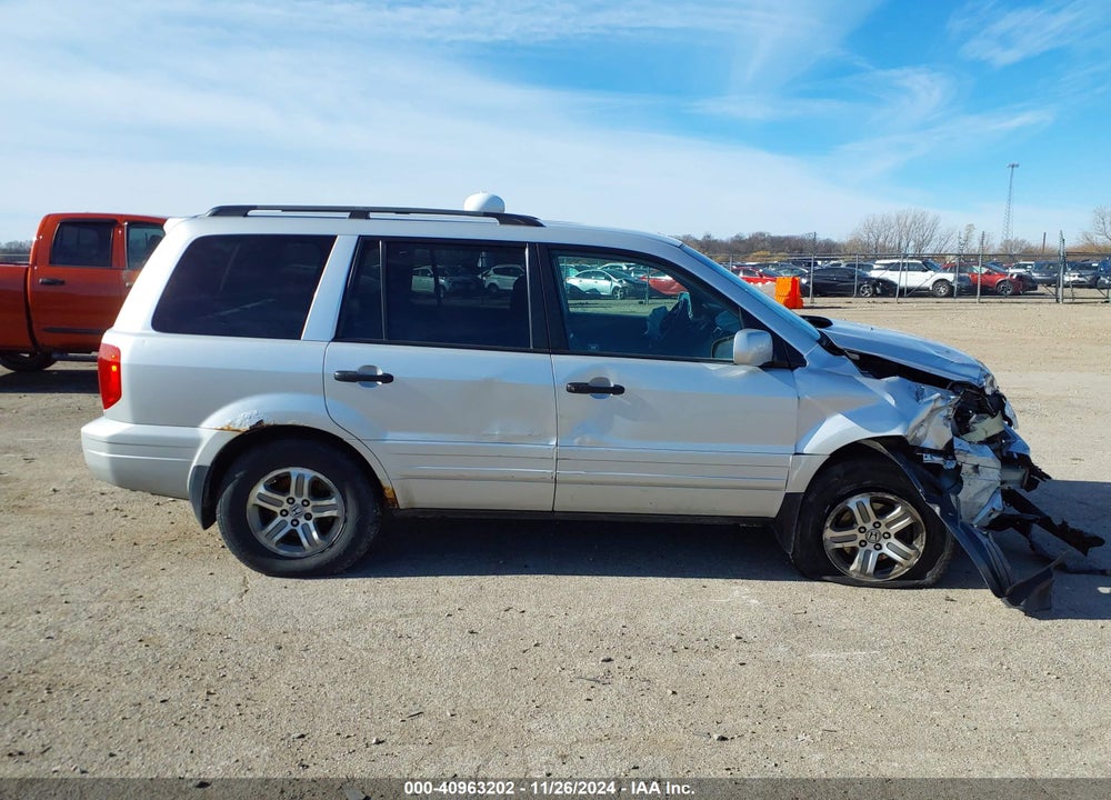2004 HONDA PILOT EX VIN: 2HKYF18484H603446
