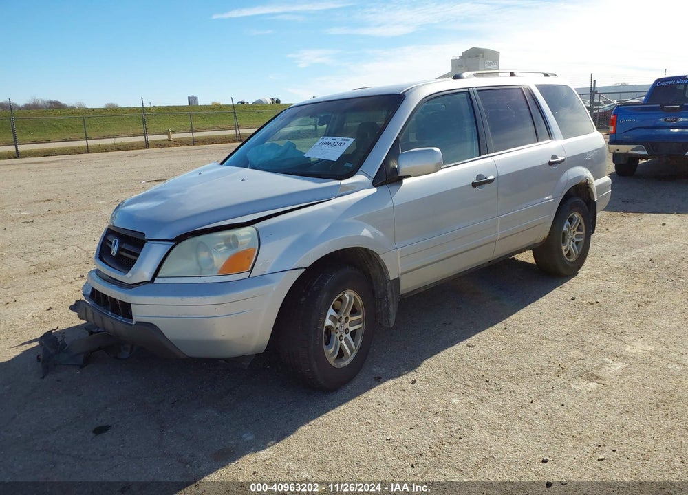 2004 HONDA PILOT EX VIN: 2HKYF18484H603446