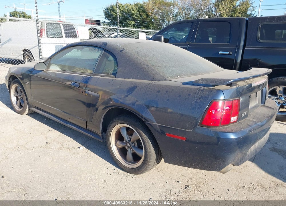 2003 FORD MUSTANG GT VIN: 1FAFP42X43F327029