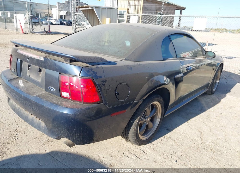 2003 FORD MUSTANG GT VIN: 1FAFP42X43F327029