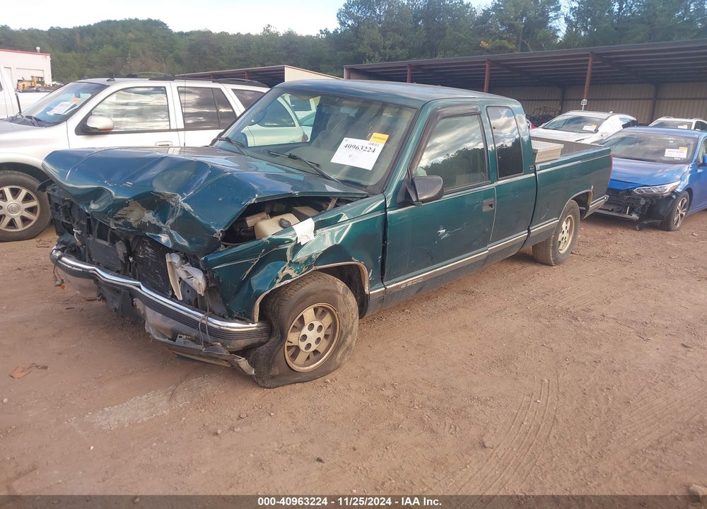 1995 GMC SIERRA C1500 VIN: 2GTEC19K5S1592784