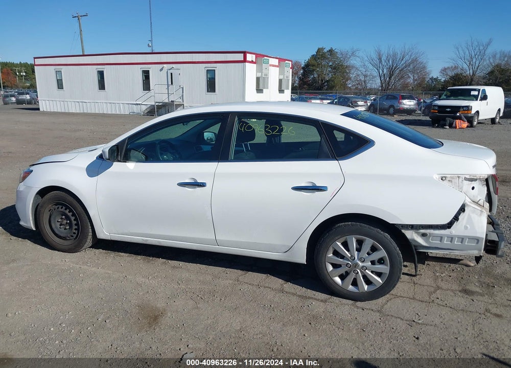 2018 NISSAN SENTRA S VIN: 3N1AB7AP8JY336279