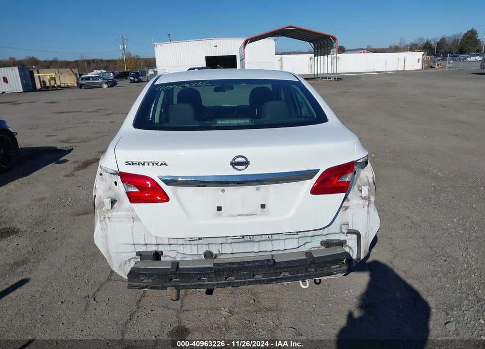 2018 NISSAN SENTRA S VIN: 3N1AB7AP8JY336279