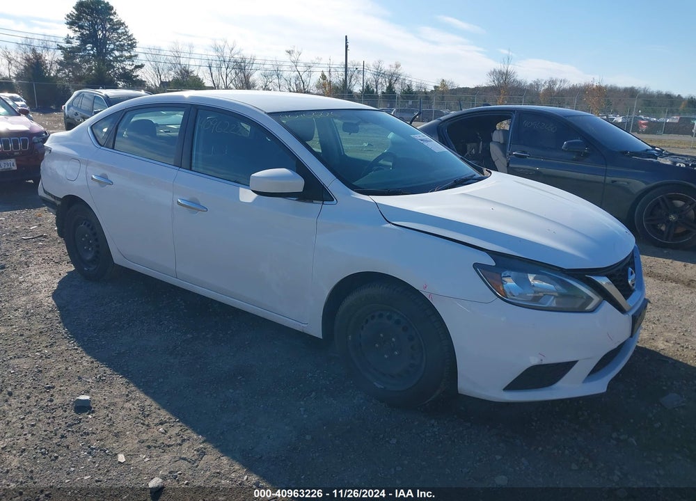 2018 NISSAN SENTRA S VIN: 3N1AB7AP8JY336279