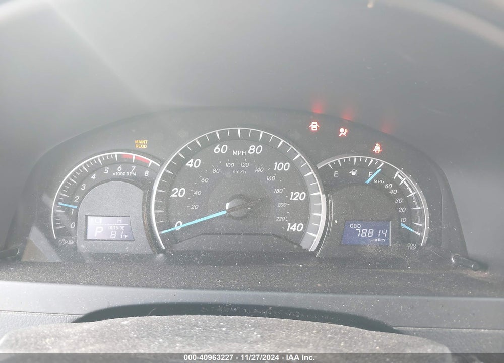 2014 TOYOTA CAMRY XLE VIN: 4T4BF1FK2ER399758