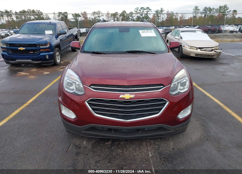 2016 CHEVROLET EQUINOX LT VIN: 2GNALCEK6G1165306