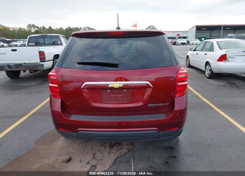 2016 CHEVROLET EQUINOX LT VIN: 2GNALCEK6G1165306