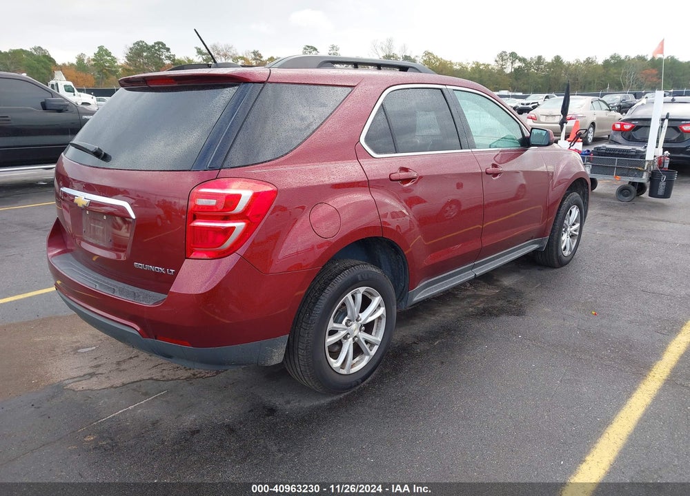 2016 CHEVROLET EQUINOX LT VIN: 2GNALCEK6G1165306