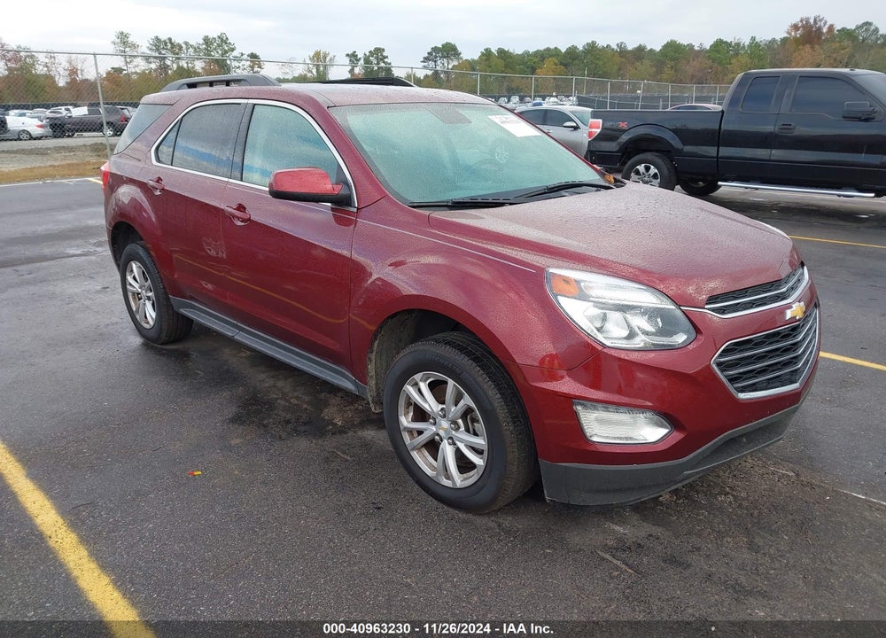 2016 CHEVROLET EQUINOX LT VIN: 2GNALCEK6G1165306