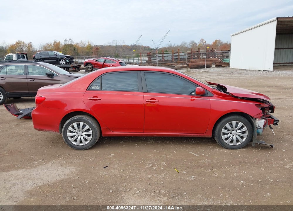 2012 TOYOTA COROLLA LE VIN: 2T1BU4EE5CC886285