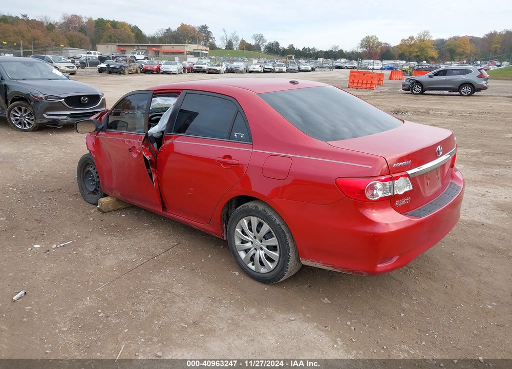 2012 TOYOTA COROLLA LE VIN: 2T1BU4EE5CC886285