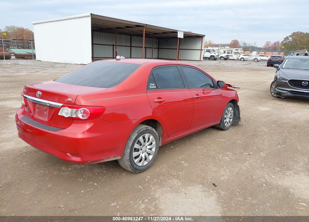 2012 TOYOTA COROLLA LE VIN: 2T1BU4EE5CC886285
