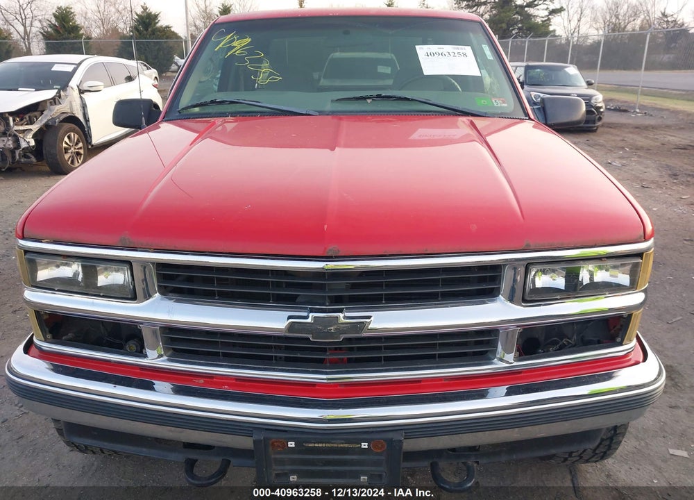 1998 CHEVROLET K1500 FLEETSIDE VIN: 2GCEK19R4W1245050