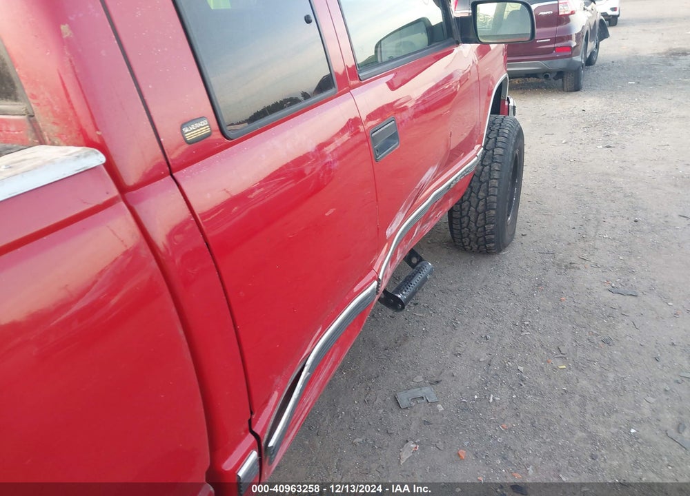 1998 CHEVROLET K1500 FLEETSIDE VIN: 2GCEK19R4W1245050