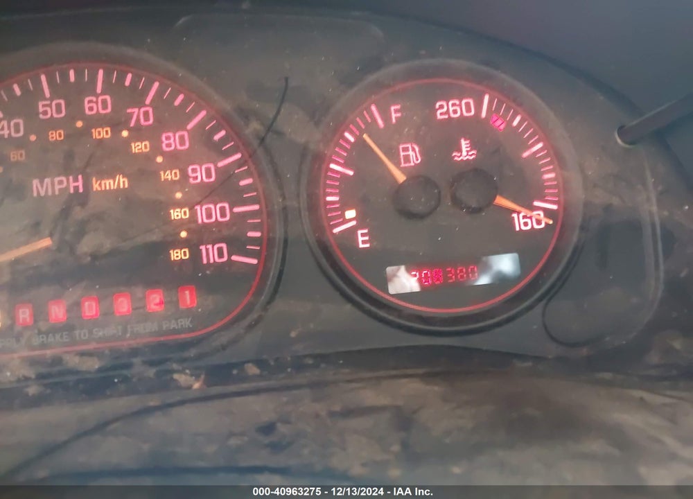 2000 PONTIAC MONTANA M16 VIN: 1GMDX03EXYD124376
