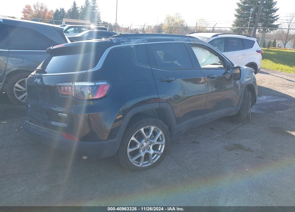 2022 JEEP COMPASS LATITUDE LUX 4X4 VIN: 3C4NJDFBXNT224650