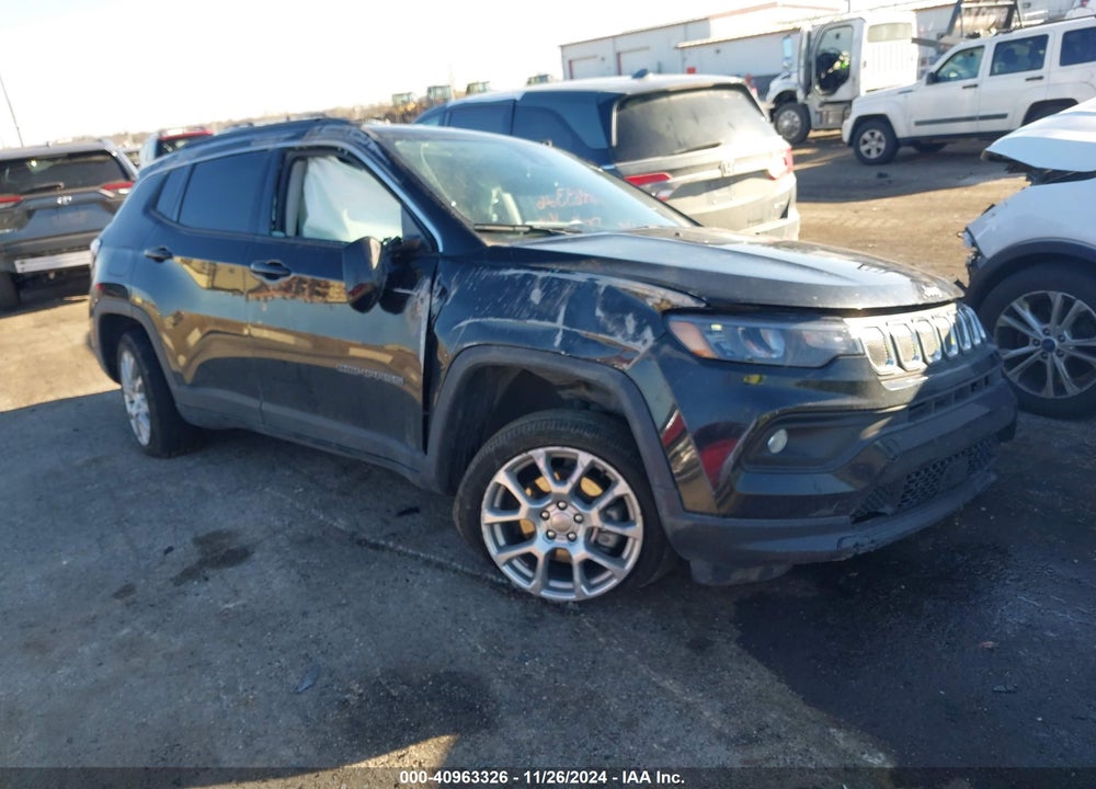 2022 JEEP COMPASS LATITUDE LUX 4X4 VIN: 3C4NJDFBXNT224650