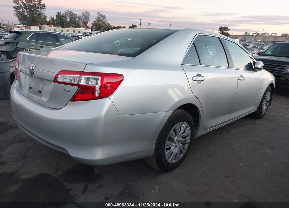 2013 TOYOTA CAMRY LE VIN: 4T4BF1FK1DR286463