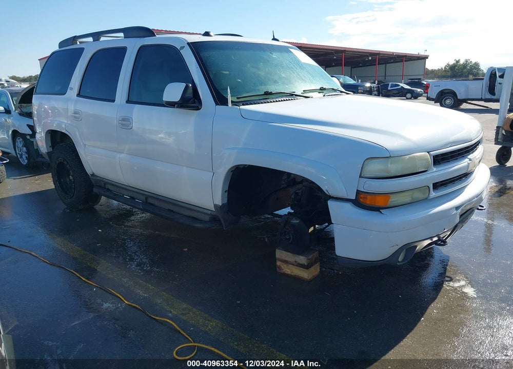 2005 CHEVROLET TAHOE K1500 VIN: 1GNEK13T45R192139