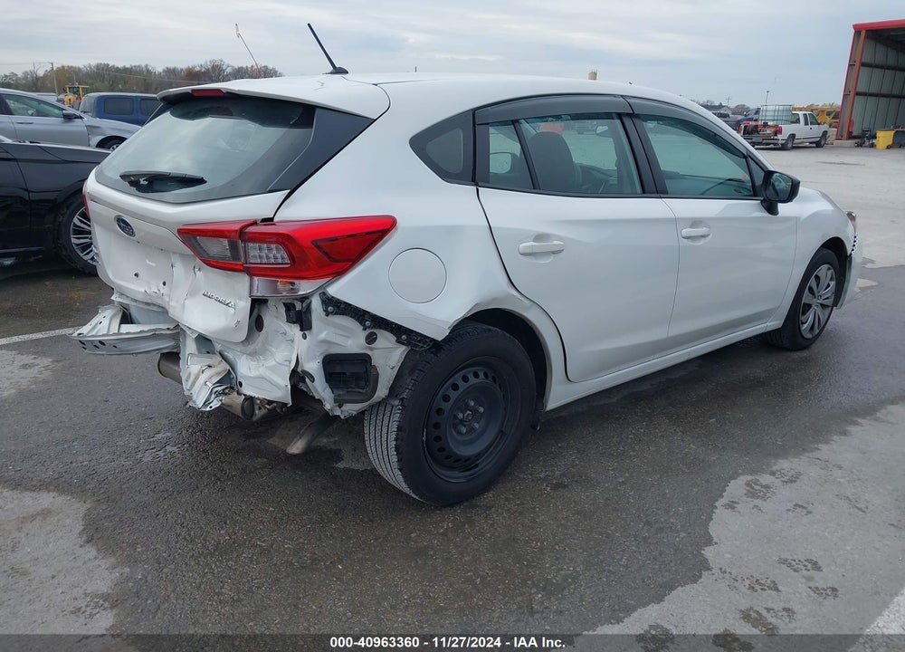 2021 SUBARU IMPREZA 5-DOOR VIN: 4S3GTAB62M3705528
