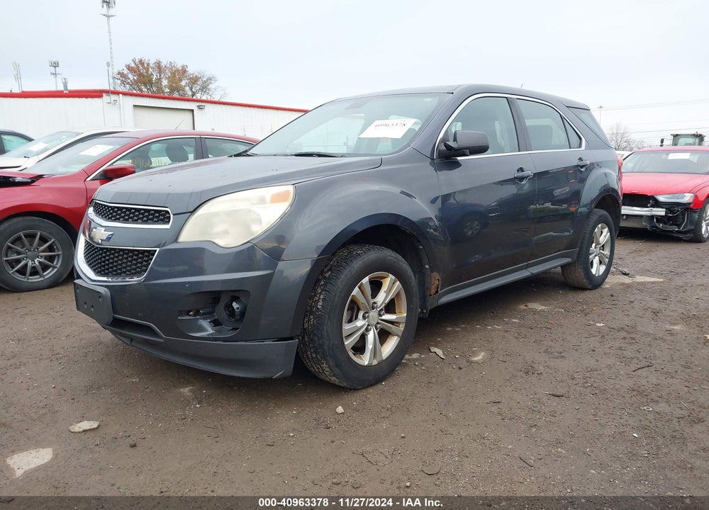2010 CHEVROLET EQUINOX LS VIN: 2CNALBEW6A6233504