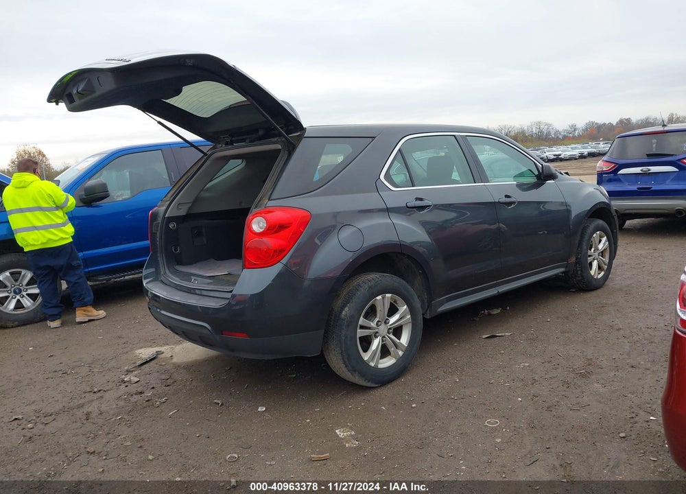 2010 CHEVROLET EQUINOX LS VIN: 2CNALBEW6A6233504