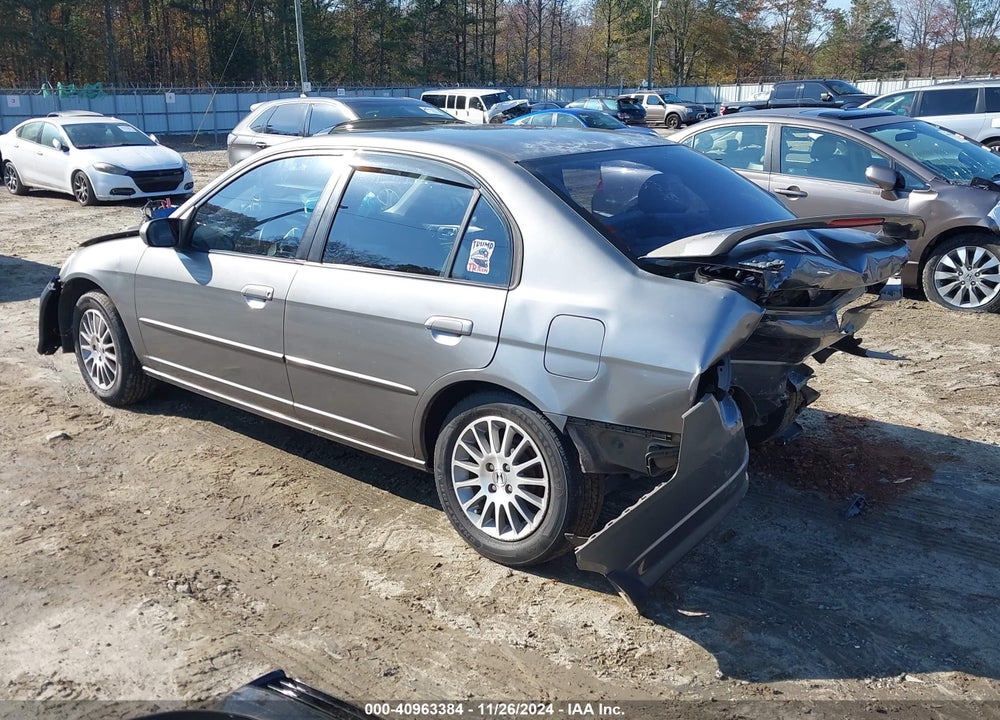 2005 HONDA CIVIC EX VIN: 2HGES26755H551657