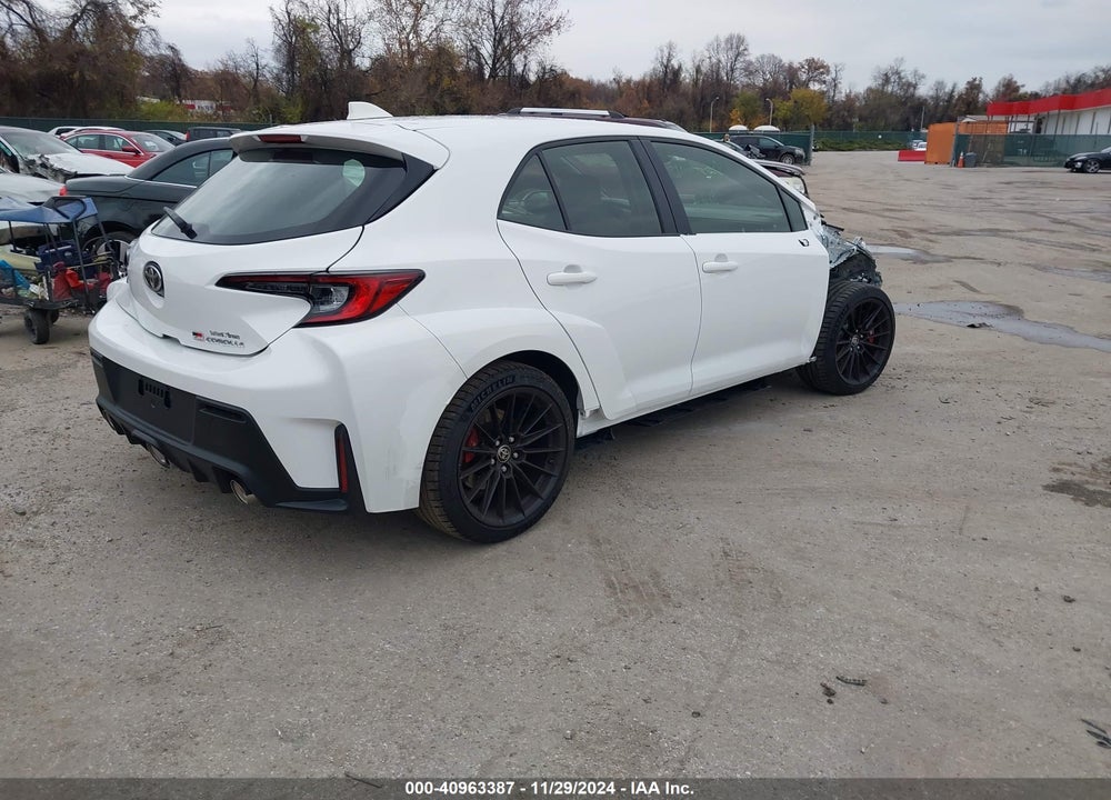 2024 TOYOTA GR COROLLA VIN: JTNABAAE0RA014126