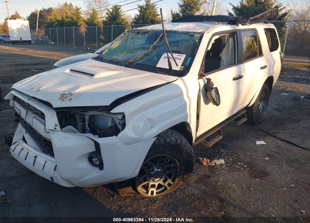 2021 TOYOTA 4RUNNER VENTURE VIN: JTEHU5JR4M5840773