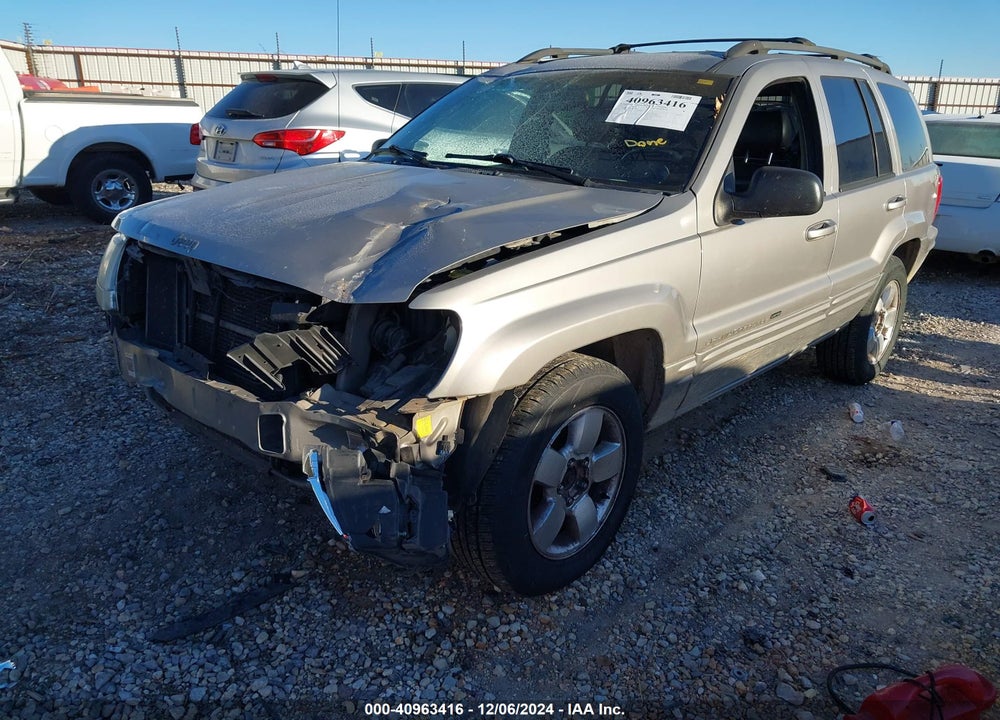 2001 JEEP GRAND CHEROKEE LIMITED VIN: 1J4GW58N31C540060